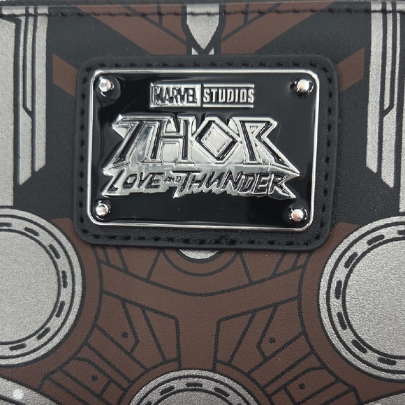 Marvel Thor Wallet with Black and Brown Design - Picture 3 of 16